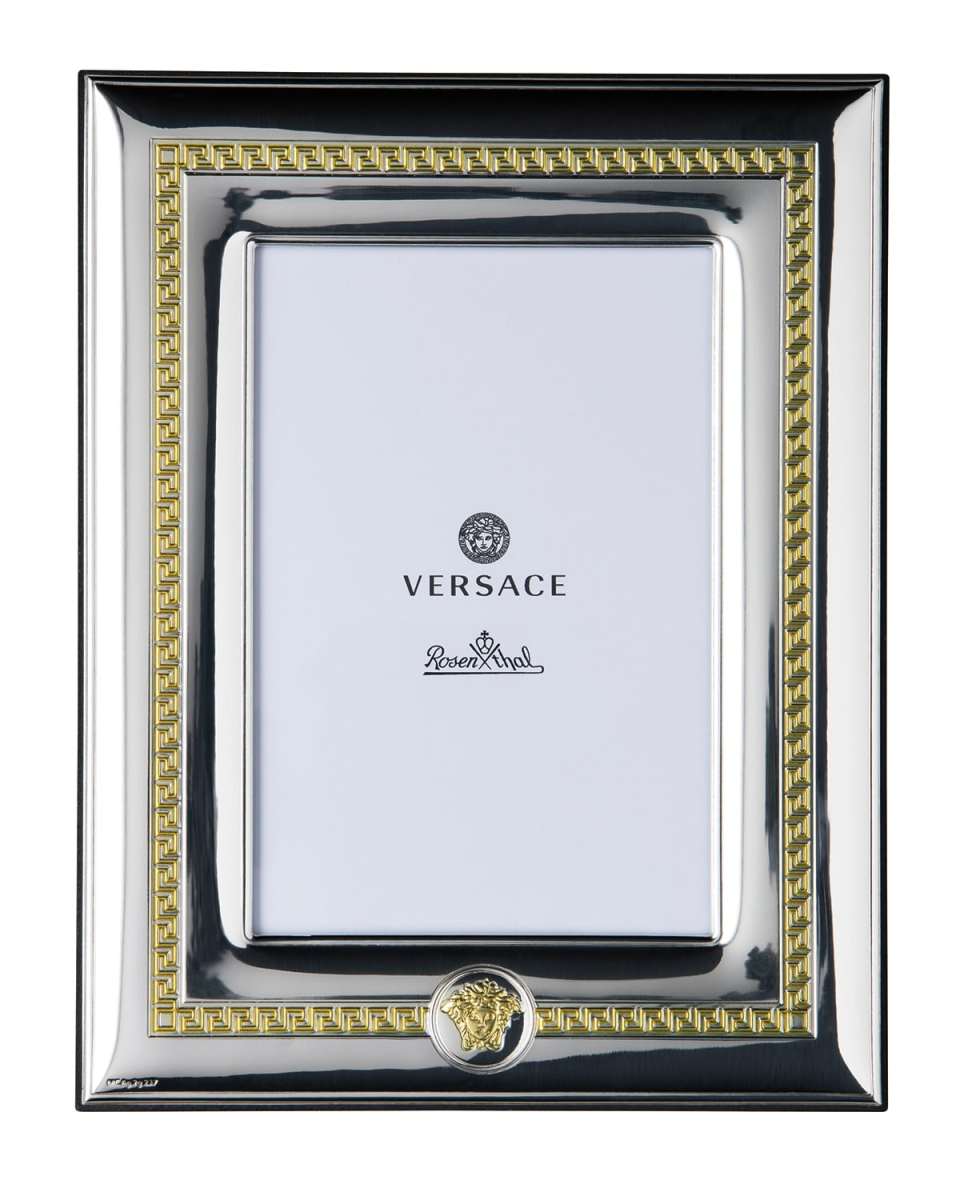Silver & Gold Photo Frame, 4" x 6"